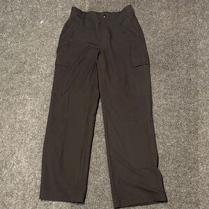 Women's Black Quickdry Cargo Pants